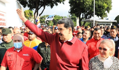 nicolas maduro caminata efe