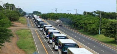 flota buses china en nicaragua