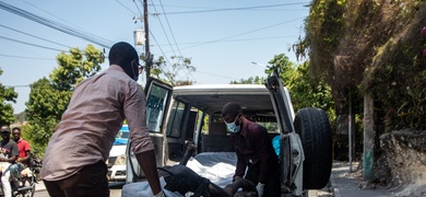 cuerpos calcinados crisis haiti