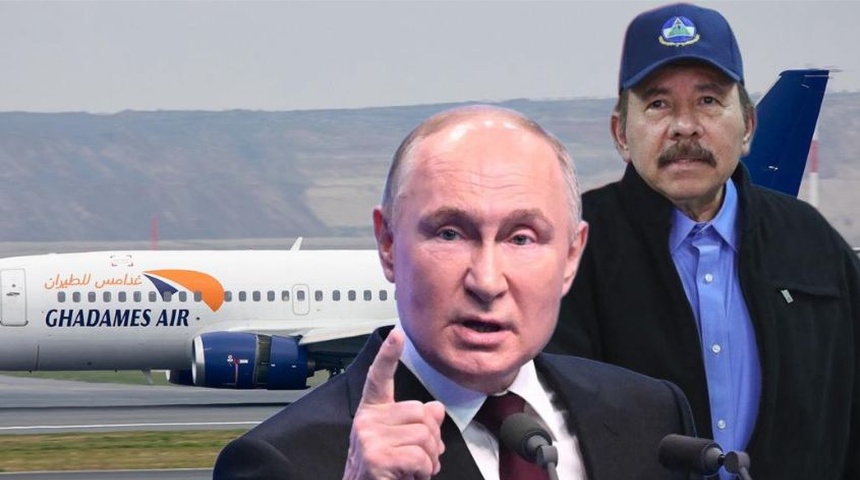 putin y ghadames airlines