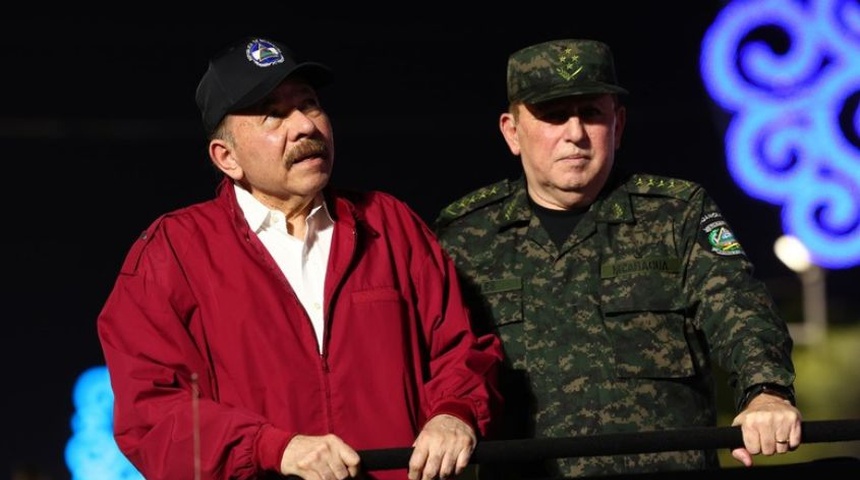 daniel ortega julio cesar aviles ejercito nicaragua