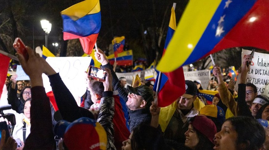 venezolanos en costa rica piden libertad