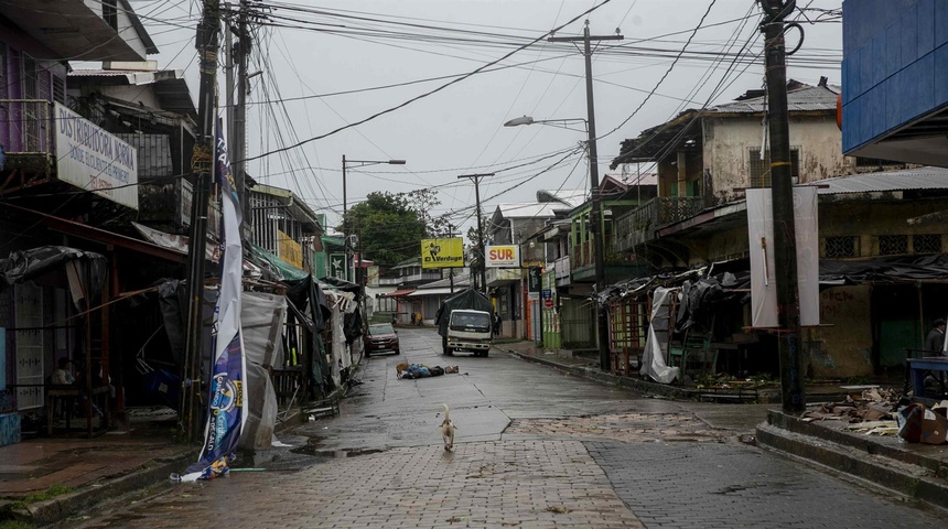 nicaragua sistema de baja presion lluvias