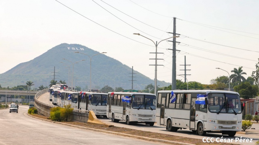 transporte urbano colectivo de managua