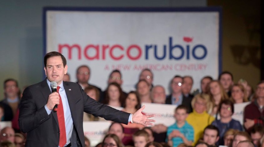 trump considera marco rubio candidato vicepresidencia