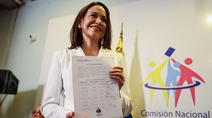 maria corina machado candidata oposicion venezuela