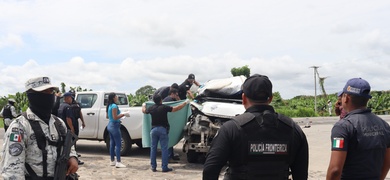 migrantes muertos en accidente