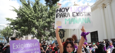 celebracion dia de mujer honduras