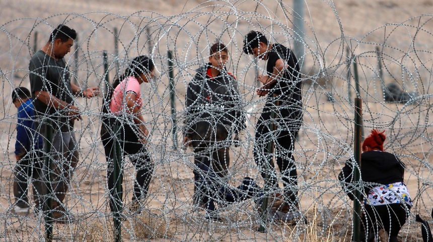 frontera mexicana saturada