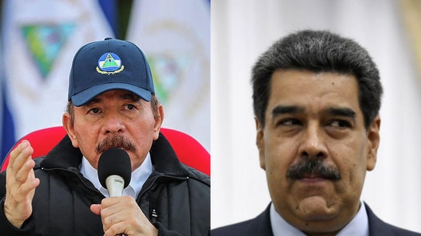 Daniel Ortega y Nicolás Maduro