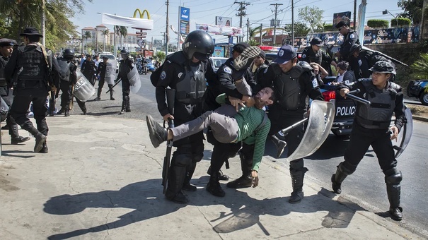 represión en nicaragua