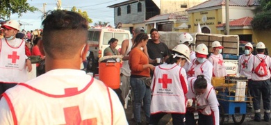 cruz roja nicaraguense atenciones