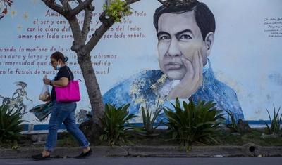 murales ruben dario nicaragua