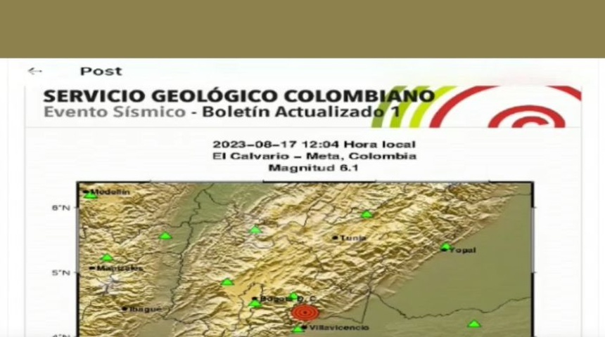 muerto temblor colombia