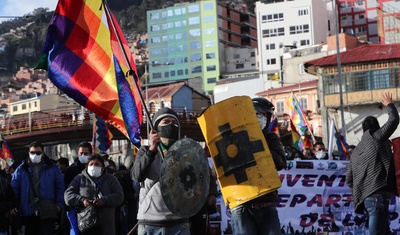 bolivia golpe de estado protestas