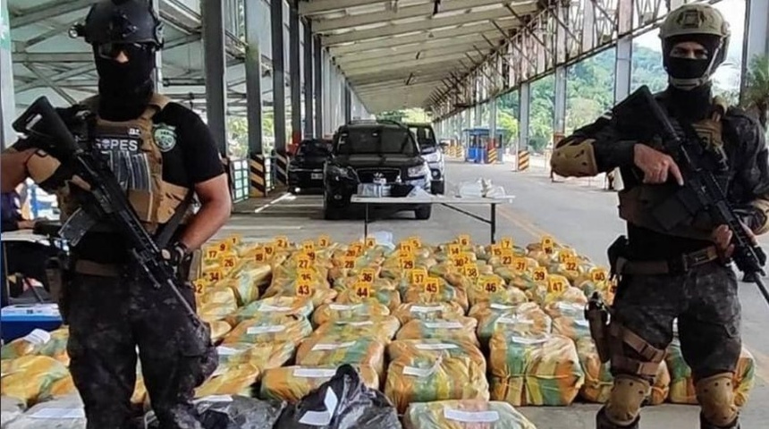 decomisan cargamento cocaina en el pacifico a dos ticos y un nica