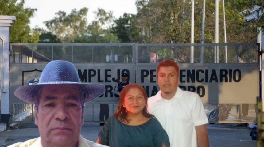 presos politicos eddy castillo nelly lopez y juan carlos baquedano