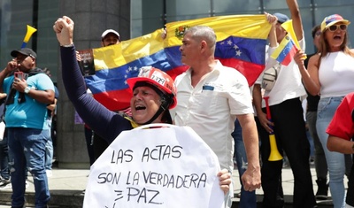 muertos venezuela protestas resultado electoral