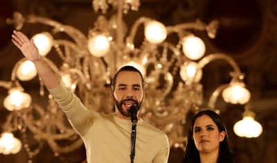 nayib bukele gana eleccion 82% votos