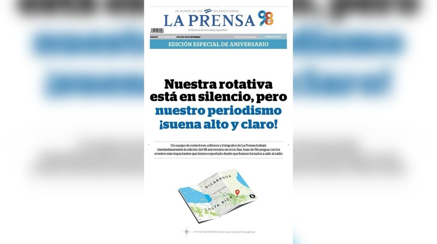 diario la prensa conmemora aniversario exilio