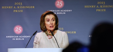 nancy pelosi suspension armas israel