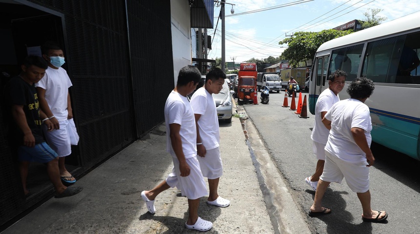 policia el salvador pandilleros detenidos