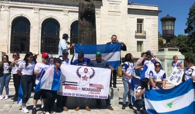 diaspora nicaraguense en eeuu