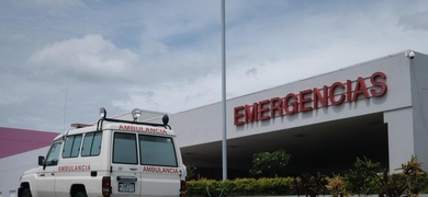 área de emergencias de un hospital managua