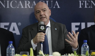 gianni infantino en nicaragua