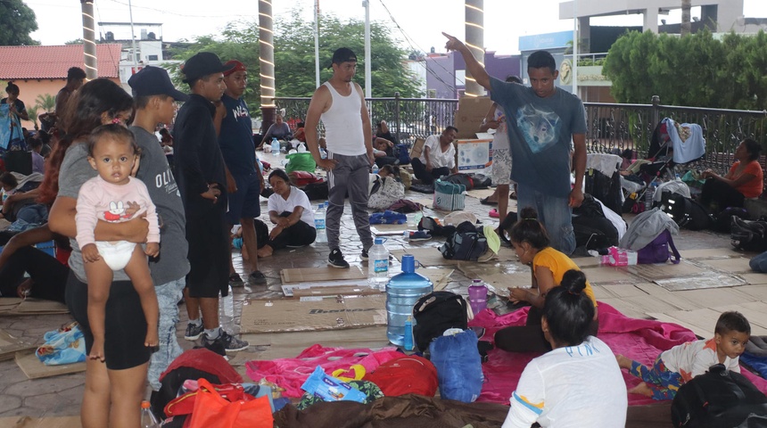 migrantes tapachula mexico