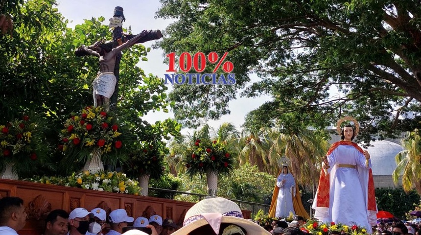 procesion cristo misericordia catedral managua