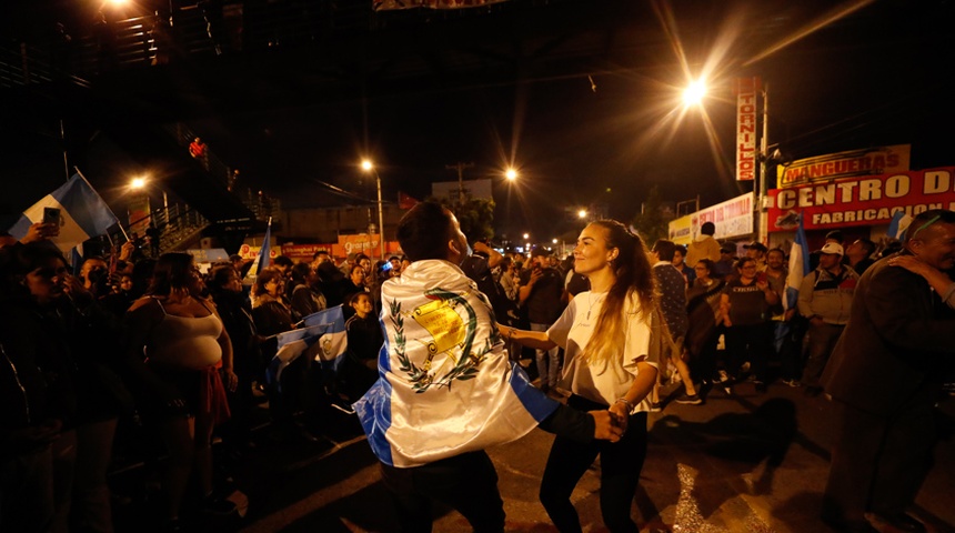 protestas en guatemala