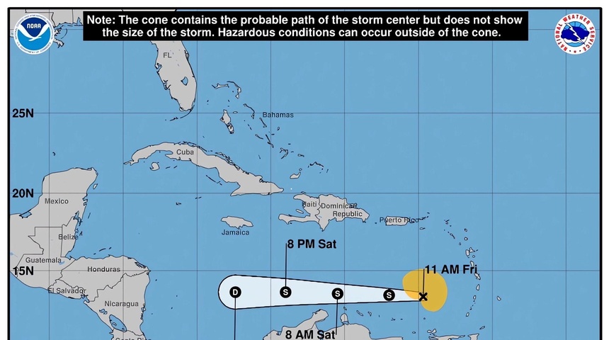 tormenta tropical bret caribe