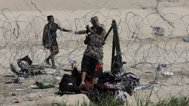 migrantes vigilados guardia nacional eeuu