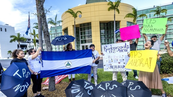 migrantes nicaraguenses nuevo tps