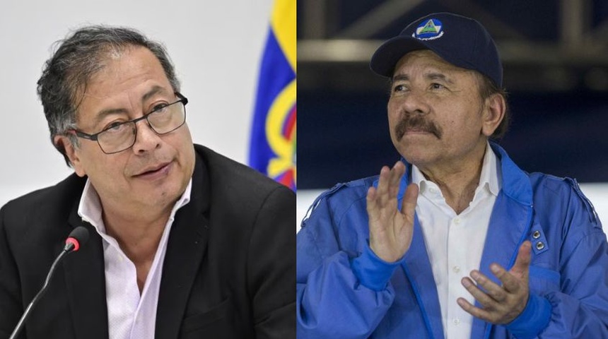 gustavo petro y daniel ortega