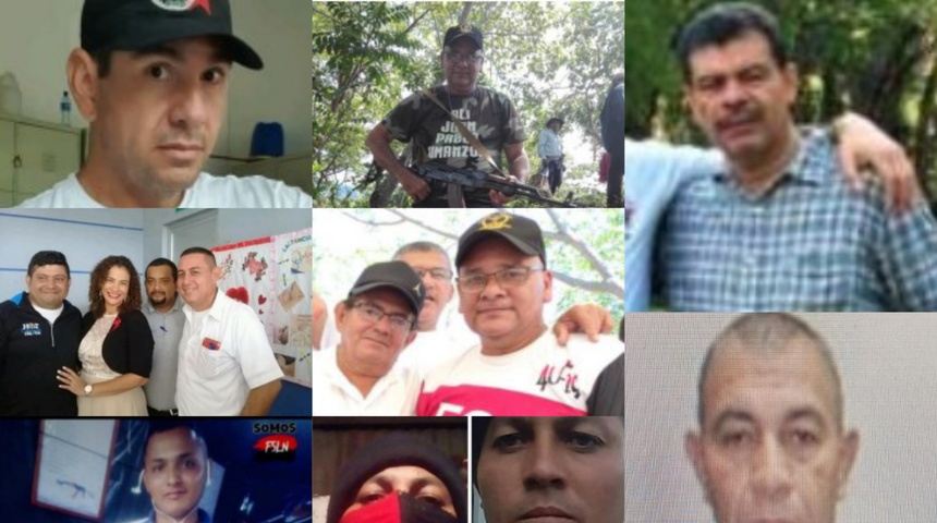 rostros de paramilitares en costa rica