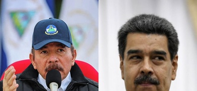 Daniel Ortega y Nicolás Maduro