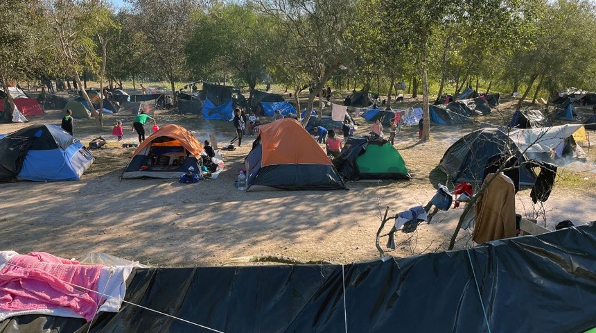 migrantes varados frontera mexico eeuu