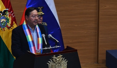 luis arce presidente bolivia