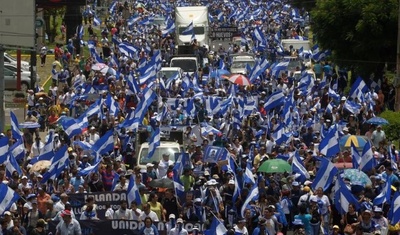 protestas contra daniel ortega en 2018