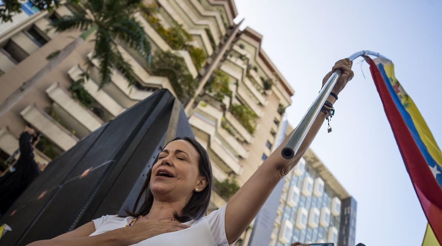 maria corina machado opositora venezolana