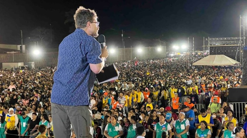 puerta de la montaña campaña evangelica