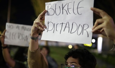 feministas piden desconocer reeleccion bukele