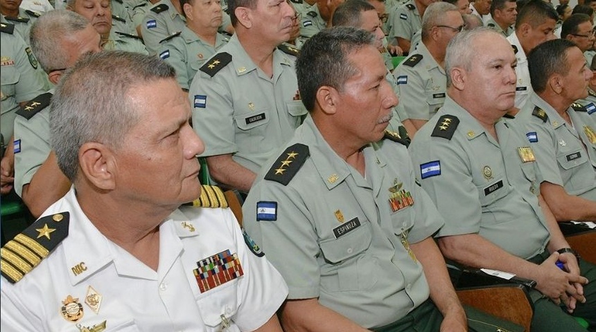 retiro de oficiales superiores ejercito nicaragua