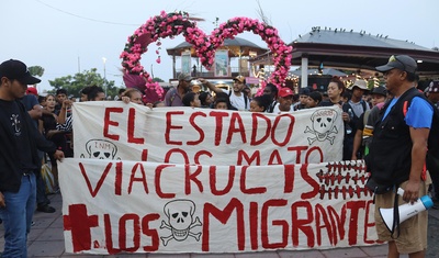 viacrucis migrantes mexico