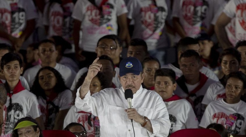 daniel ortega defiende a palestina