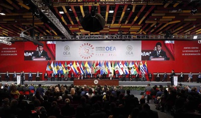 asamblea general de la oea en lima