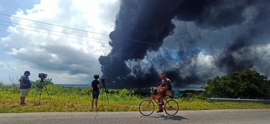 humo incendio matanzas cuba