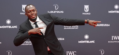 exatleta usain bolt competir kylian mbappe